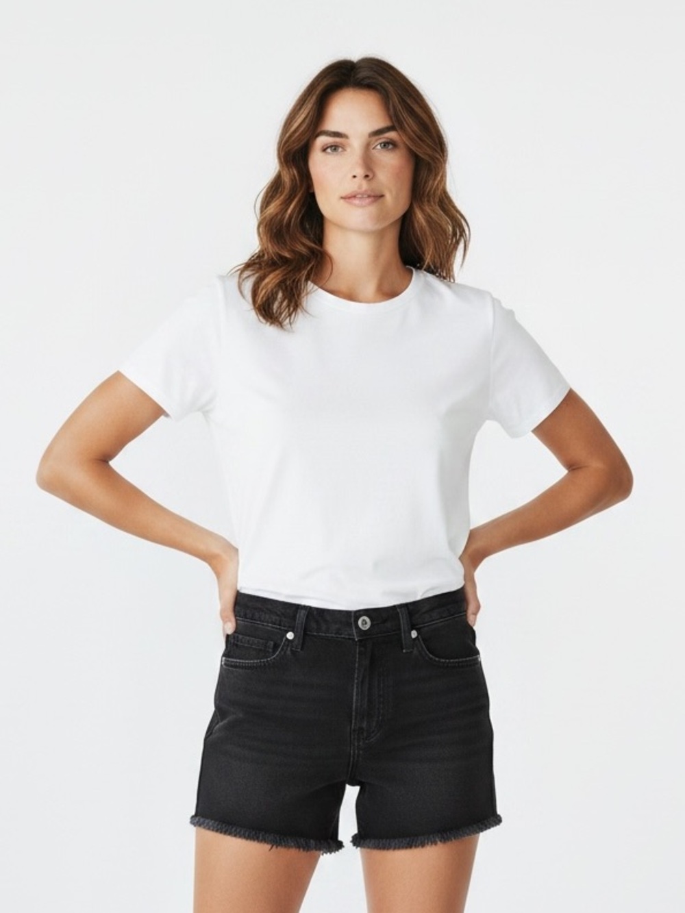 J Brand Black Denim Shorts Size 29